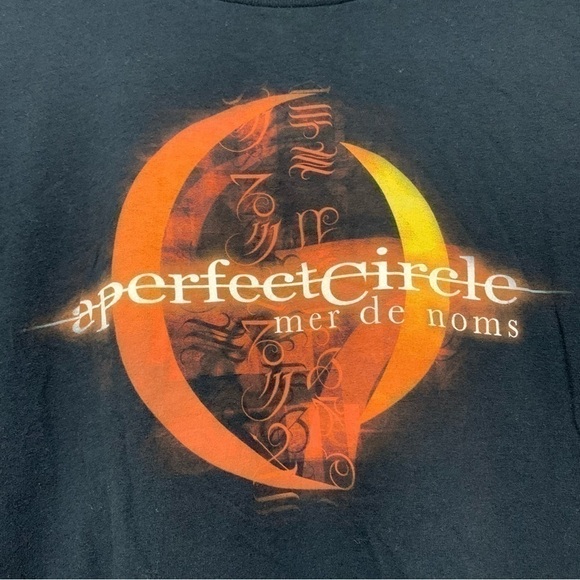 2010 A Perfect Circle Mer De Noms Tour Concert T-shirt - Picture 3 of 6